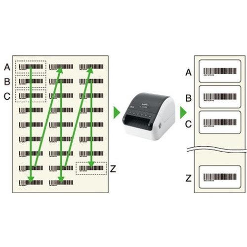 ブラザー 4インチ感熱ラベルプリンター"QL1115NWB" QL1115NWB オフィス・住設用品 オフィス備品 ラベル用品 代引不可｜recommendo｜04