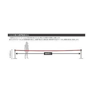 Reelex ベルトパーテーション BELPA BLP506B オフィス 住設用品 オフィス家具 パーテーション 代引不可の画像