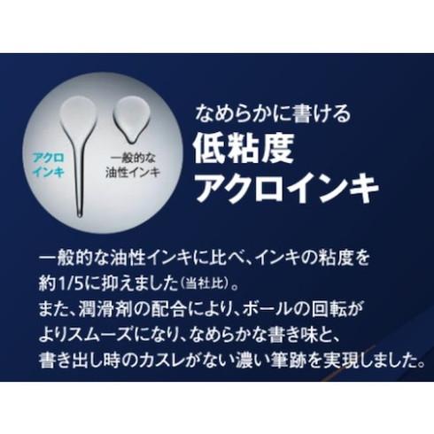 パイロット 油性ボールペン アクロボール2 極細 ノンカラー BKAB30EFNCC オフィス 住設用品 オフィス 住設用品 文房具 筆記具 代引不可｜recommendo｜02