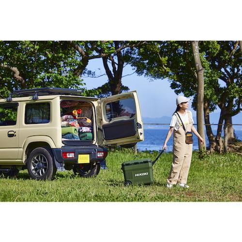HiKOKI 18V-14.4V コードレス冷温庫コンパクトタイプ サンドベージュ