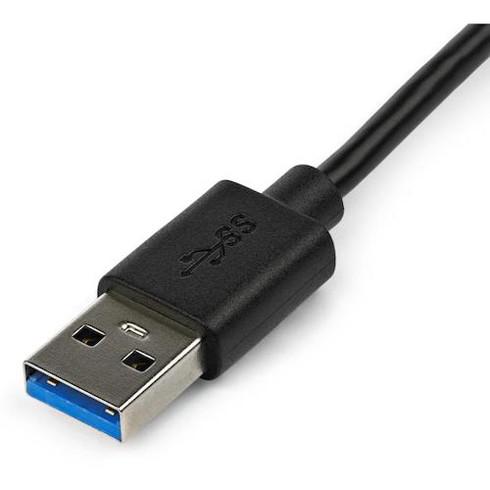 スターテック ディスプレイアダプター/USB-A - HDMI/USB 3.0/4K30Hz/Win & Mac スターテック USB32HD4K オフィス 住設用品 OA用品 ケーブル 代引不可_1