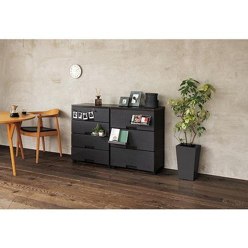 TENMA フィッツプラスデコ FD6504ブラック 110013907 物流・保管用品 