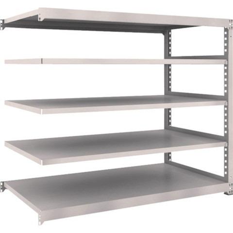 TRUSCO トラスコ M3型中量棚 1800X921XH1500 5段 連結 ネオグレー M35695B 組立品 組立設置不可 代引不可