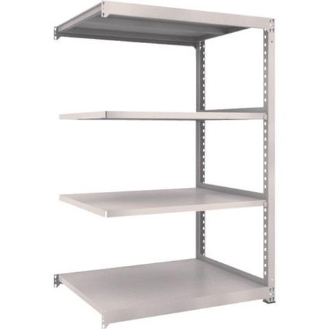 TRUSCO トラスコ M3型中量棚 1200X921XH1800 4段 連結 ネオグレー M36494B 組立品 組立設置不可 代引不可