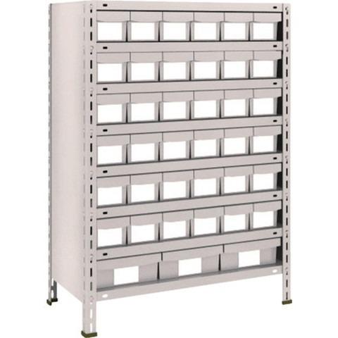 TRUSCO トラスコ 軽量棚875X450X1200 樹脂引出 小X36大X3 ネオグレー 43X808E6F1 組立品 組立設置不可 代引不可