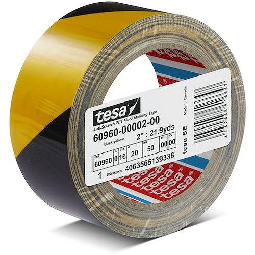 tesa 高耐久ラインテープ テサ60960 トラ 50mm×20m 609605020TR 梱包用品 テープ用品 ラインテープ 代引不可_1