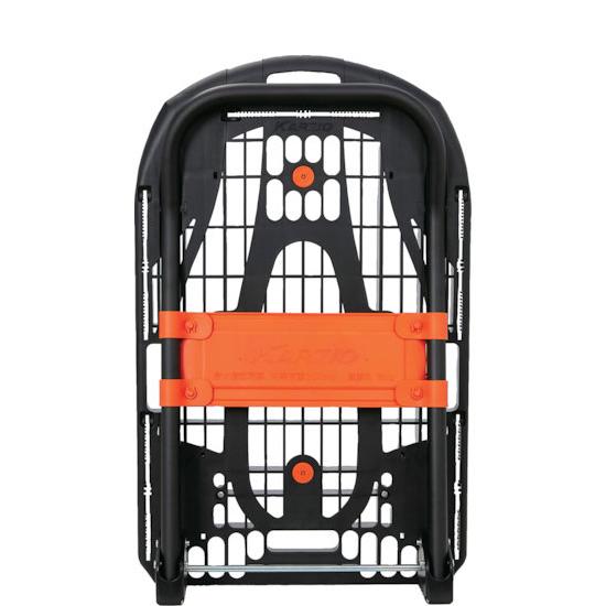 【新品】トラスコ中山(TRUSCO) 新型カルティオ 樹脂製運搬車 樹脂 台車 折り畳み黒 780×490mm 自重6.8kg 軽量 MPK-780-BK TRUSCO 樹脂台車 カルティオ 新型 780X490 折畳 黒 MPK-780-BK 軽量