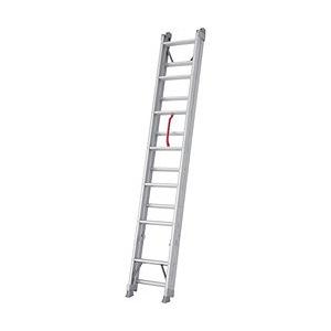 ハセガワ 電柱昇降用1連はしご 2.45m 安全ベルト、バンド付 LQ124BA 工事 照明用品 はしご 脚立 はしご 代引不可_2