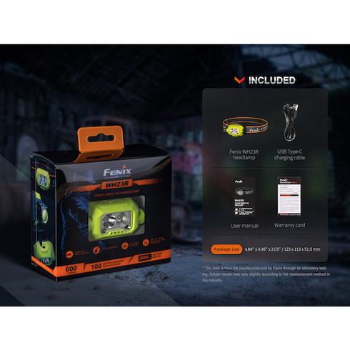 FENIX 充電式LEDヘッドライト センサー搭載 WH23R FENIX WH23R 工事 照明用品 作業灯 照明用品 ヘッドライト 代引不可_2