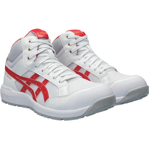 ASICS ウィンジョブ CP218 ホワイト/クラシックレッド 26.5cm 1273A091