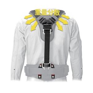 タジマ セフサスペンダーA フリーサイズ 黒 TJMデザイン 保護具 作業服 バックル ベルト SFSAF-BK 代引不可の画像