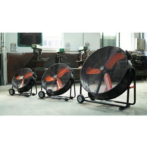 スタンド型ファン ブラック2025年製 TRUSCO 2025年4月下旬発売 全閉式DCモーター工場扇 ジェネラルファン