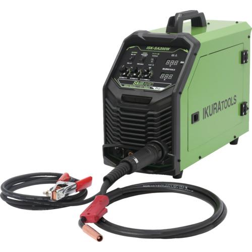 育良 半自動アーク溶接機 スキルアークプロ ISK-SA200W 40085 育良精機 