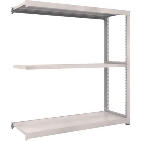 TRUSCO トラスコ M5型中量棚 1800X571XH1800 3段 連結 ネオグレー M56663B 組立品 組立設置不可 代引不可