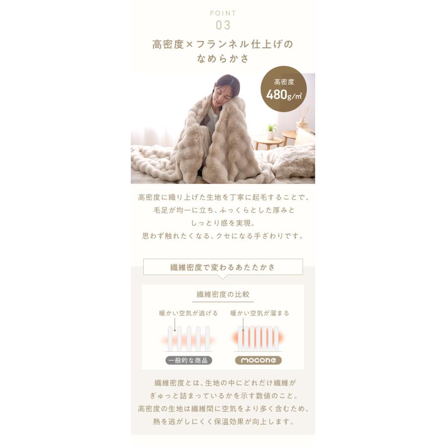 リコメン堂 もこもこ ふわとろ 毛布 mocone 布団カバーになるもこもこ