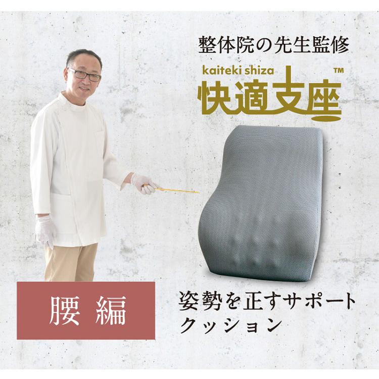 整体院の先生監修 快適支座 腰編 クッション 腰 姿勢を正す サポート