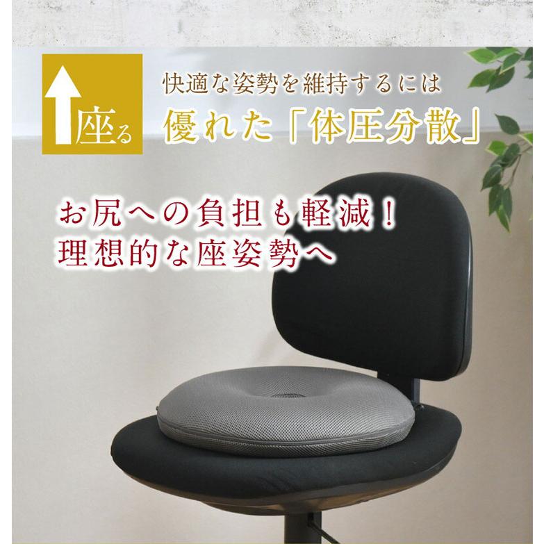 整体院の先生監修 快適支座 骨盤編 クッション 骨盤 姿勢を正す