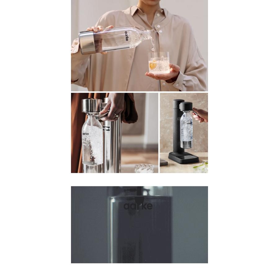 国内正規品 aarke アールケ 炭酸 ソーダ メーカー 専用ボトル1本付き