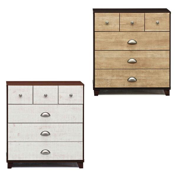 国産 大川家具 完成品 チェスト 幅75cm 高さ82cm 収納 タンス 日本製 木製 衣類 おしゃれ 代引不可