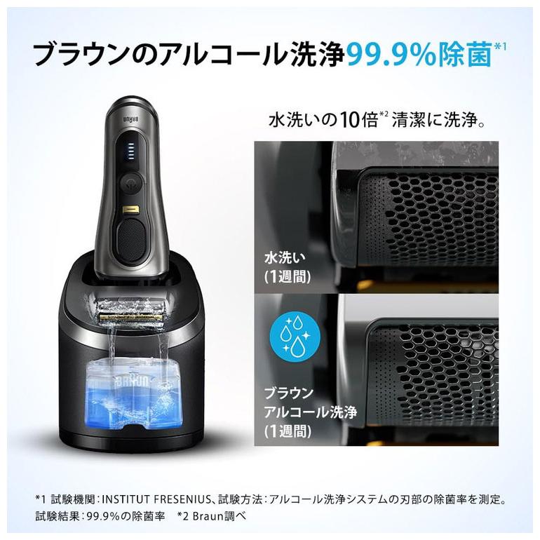 BRAUN ブラウン アルコール洗浄カートリッジ 2個パック クリーン