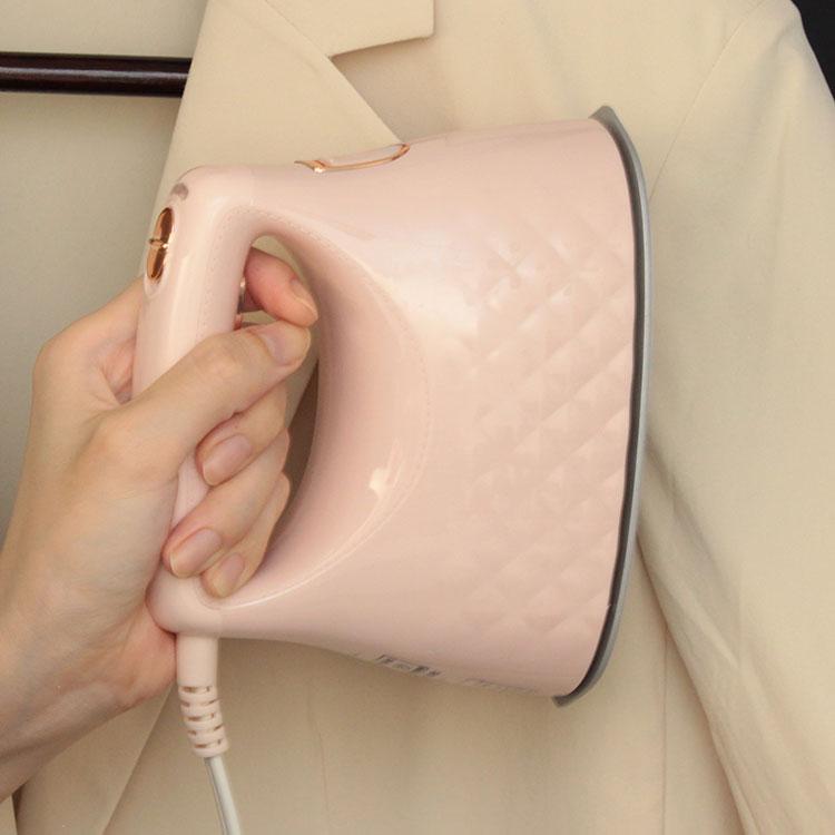 アビテラックス 衣類スチーマー AIS-P ピンク アイロン ハンディ 除菌