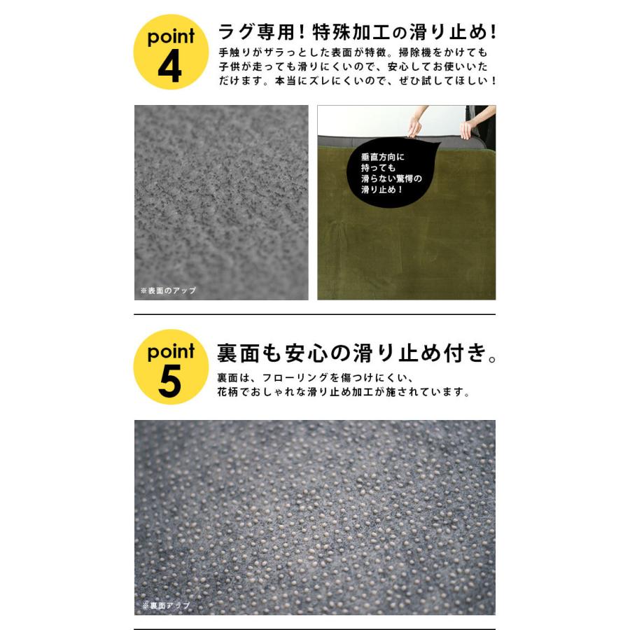 ふかピタ 防音 ふかふか 下敷き専用 ラグ 170×170cm 約2畳 滑り ふかピタ 防音 ふかふか 下敷き専用 ラグ 170×170cm 約2畳 滑り