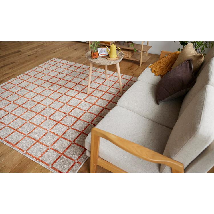 オレンジ 円形 150×150cm ラグ 洗える 滑り止め スミノエ Amazon｜スミノエ(Suminoe) ラグ オレンジ 円形 150×150cm