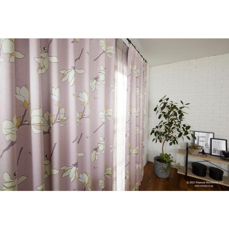 カーテン 日本製 スヌーピー SNOOPY Magnolia Park マグノリアパーク