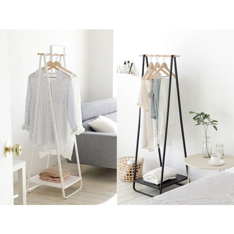Roomnhome ハンガーラック 北欧 ノルディックハンガーラック 棚付き
