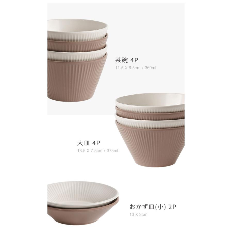 roomnhome HYGGE 食器セット 27点セット 4人分韓国製 オーブン使用可能