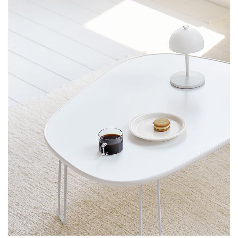 roomnhome ニューぺブル 折り畳み 幅70cm センターテーブル 韓国