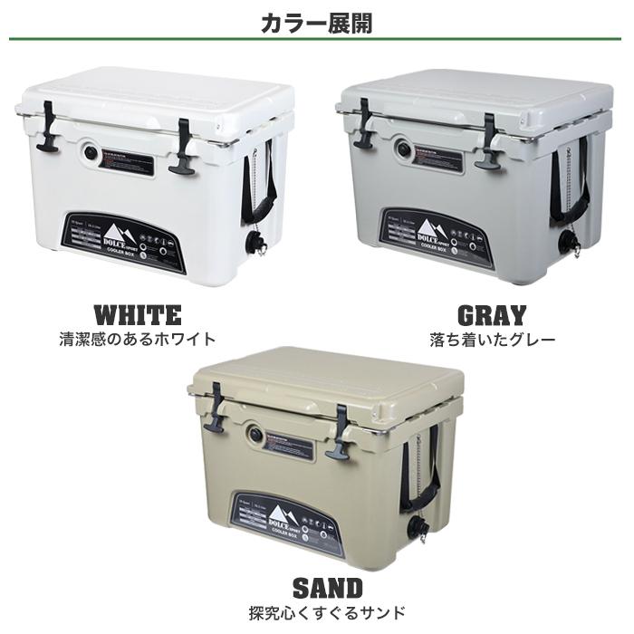 クーラーボックス 33.1L ハードクーラーボックス クーラーBOX クーラーバッグ 頑丈 密閉 断熱 保冷 ボックス アウトドア BBQ キャンプ 釣り 代引不可_1