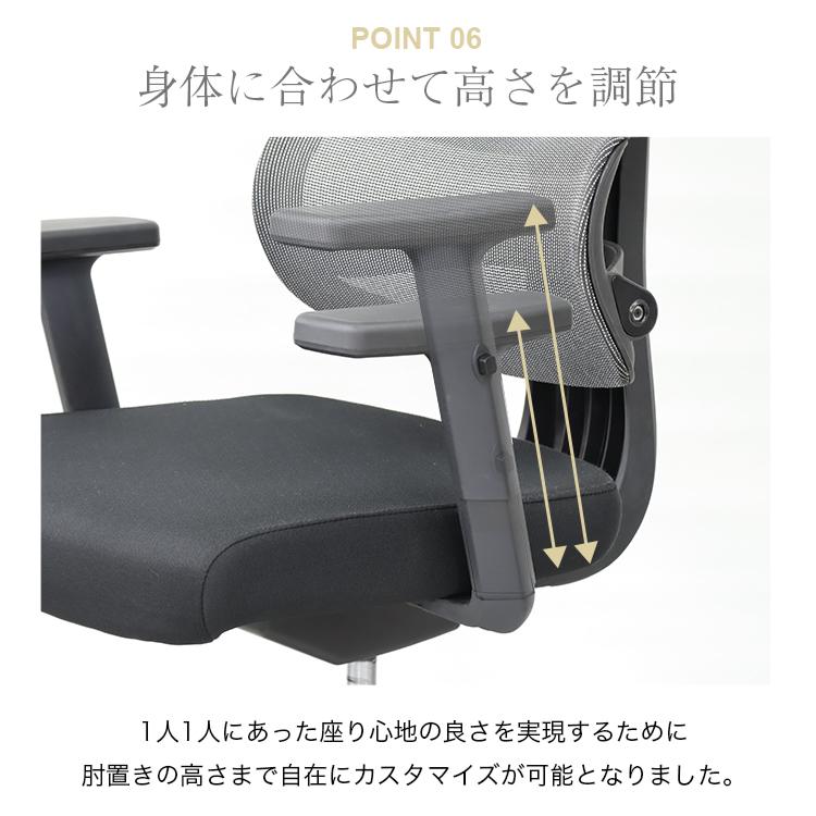 オフィスチェア 可動式ヘッドレスト クッション メッシュ 3D オフィスチェア 可動式ヘッドレスト クッション メッシュ 3D