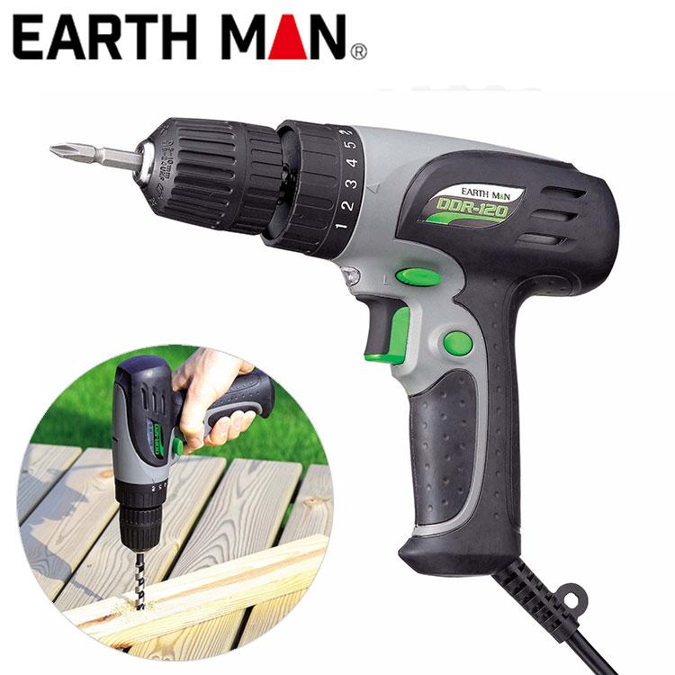 高儀 EARTH MAN AC100V ドリル&ドライバー DDR-120 強力 電動工具