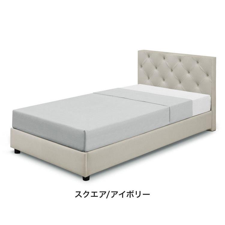 ベッドフレーム 単品 S シングル ラウンドタイプ スクエアタイプ おしゃれ 北欧 ファブリック レザー 高級感 シンプル 一人暮らし 新生活 代引不可