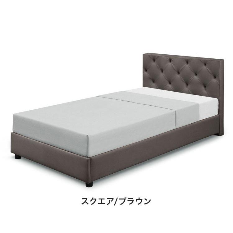 ベッドフレーム 単品 S シングル ラウンドタイプ スクエアタイプ おしゃれ 北欧 ファブリック レザー 高級感 シンプル 一人暮らし 新生活 代引不可