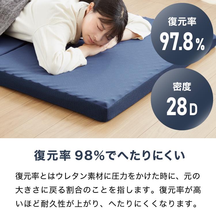 RISE 高反発マットレス 厚さ6cm 180N シングル セミダブル