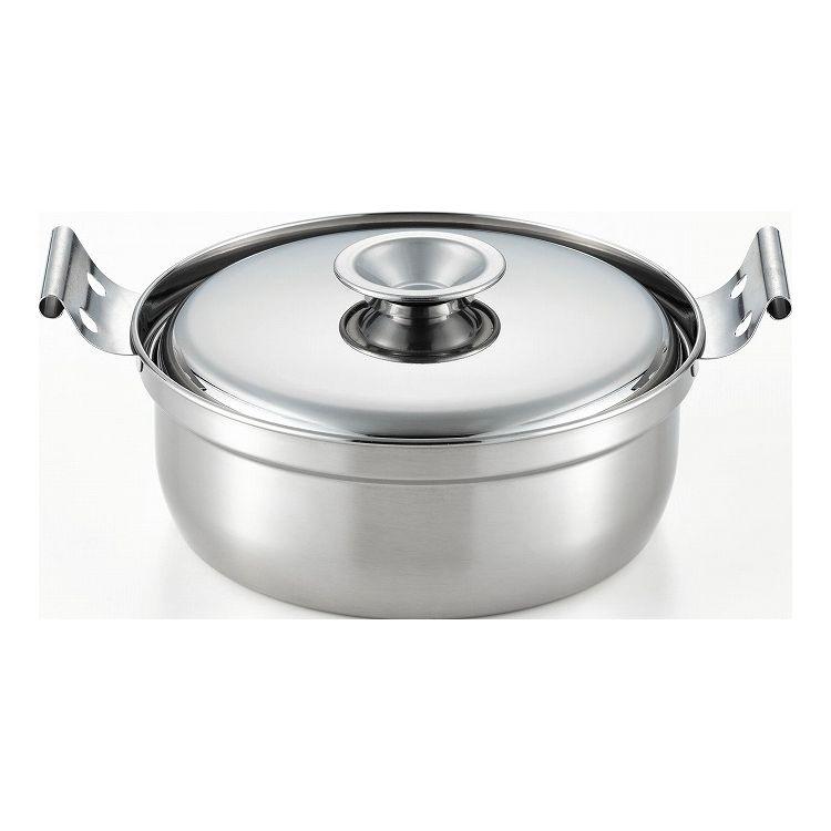 丁度鍋 16cm IH対応 タマハシ 味名人 AM-16W 両手鍋 卓上鍋 一人鍋