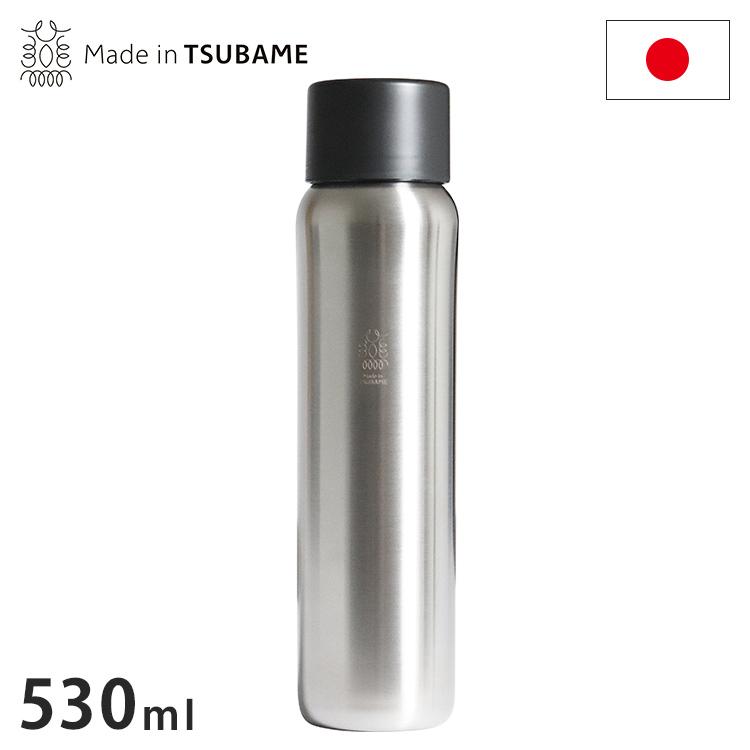 シルバー真空断熱水筒 タマハシ 水筒 530ml 燕三条製 日本製 保冷 保温 真空断熱 ハンドル