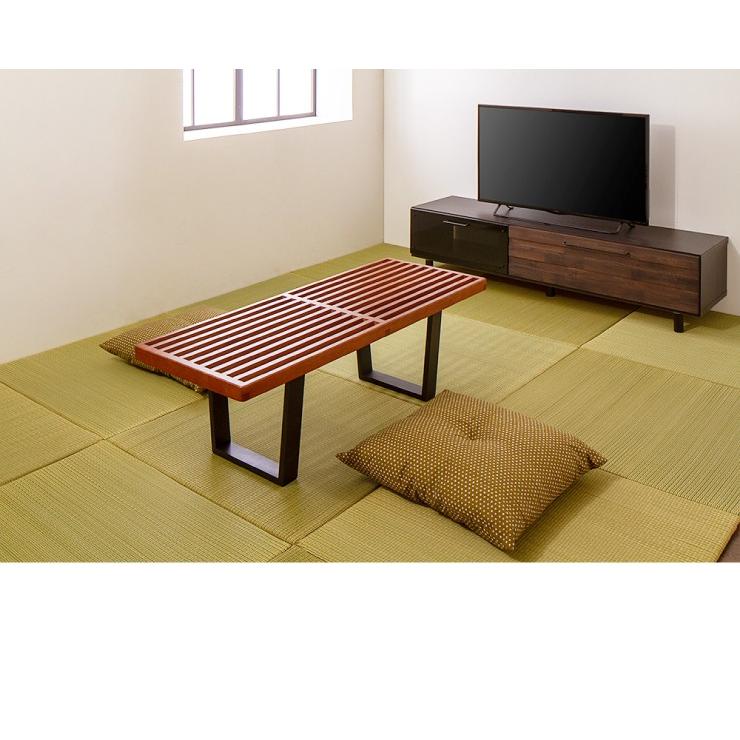 ネルソンベンチ 152cm ベンチ 木製 テーブル ローテーブル ネルソンベンチ 152cm ベンチ 木製 テーブル ローテーブル