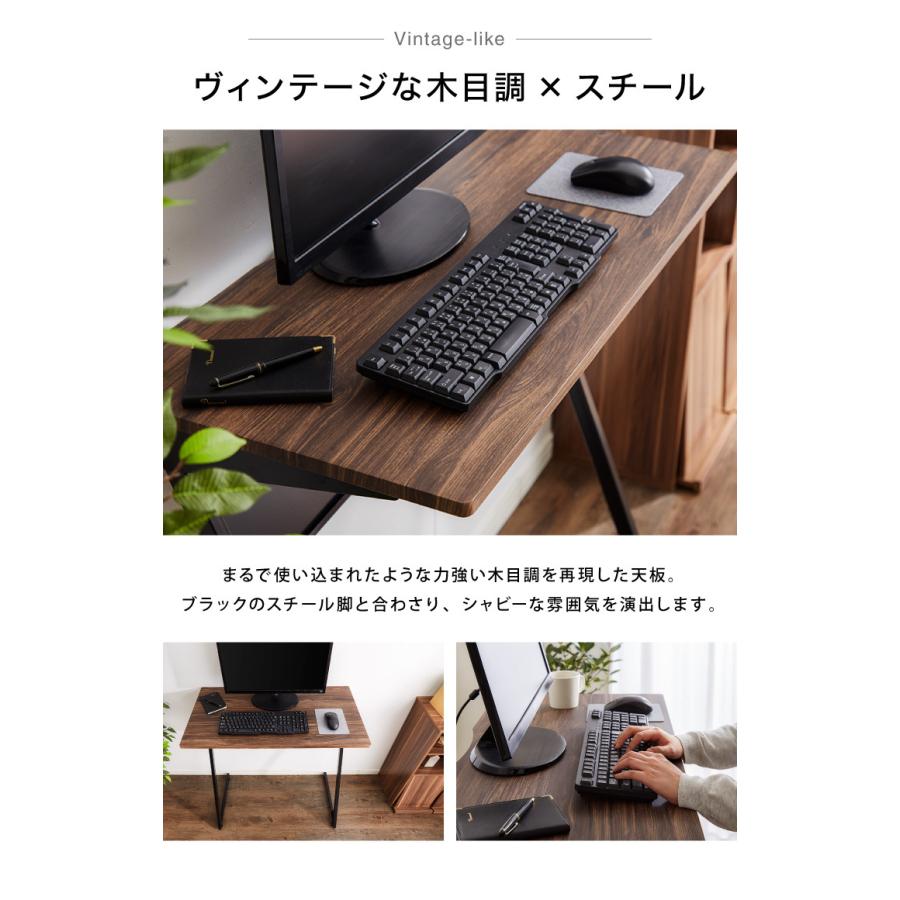 スタンディングデスク 高さ100cm 幅90cm×奥行き45cm デスク スリム