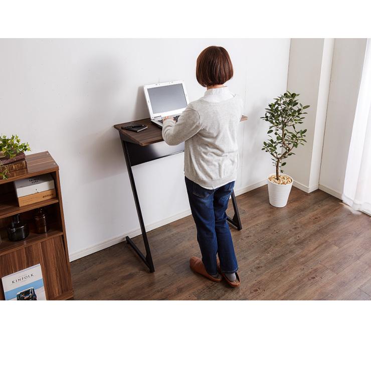 スタンディングデスク パソコン pcデスク 80cm ナチュラル 1719 スタンディングデスク パソコン pcデスク 80cm ナチュラル 1719