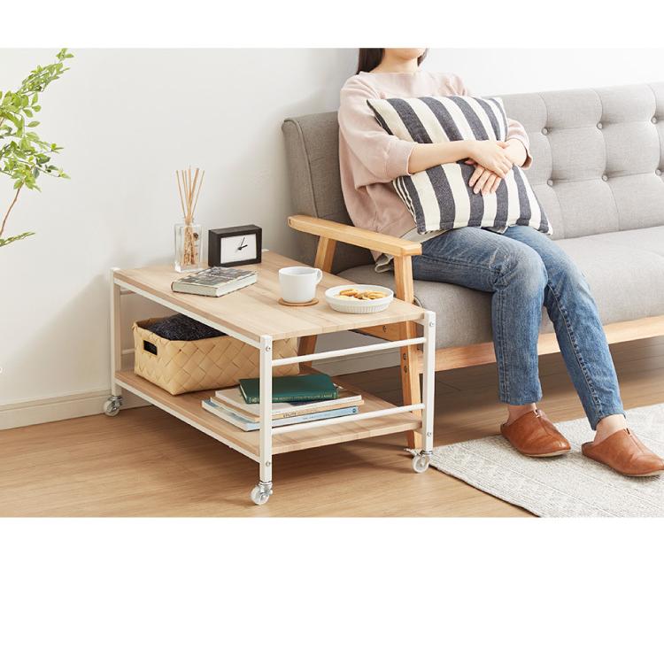 キャスター付き マルチテーブル 幅80cm テーブル キャスター付