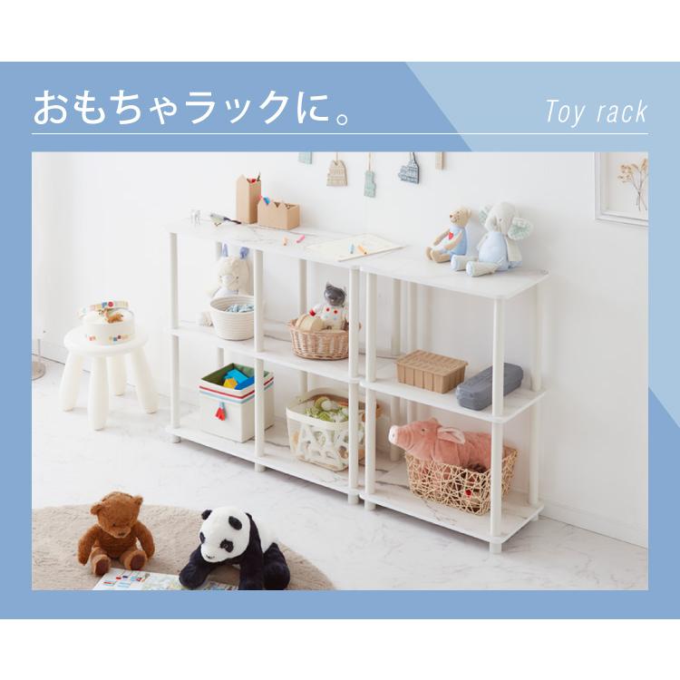 サイドテーブル 組み立て簡単 おしゃれな大理石柄 3段 テーブル ナイト