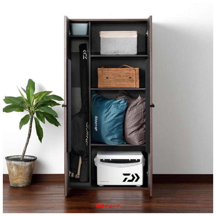 ワードローブ　洋服タンス　ダークブラウン 収納キャビネット　洋服ダンス ワードローブ 服吊り ロッカー 幅60 ブレザータンス 洋服ダンス 組立品