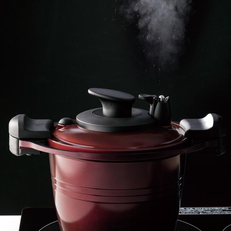 apide ククナ 低圧多機能鍋20cm 4l KKN-LV20H キッチン用品 食器 調理器具 鍋 フライパン アルミ鍋 : リコメン堂 ...