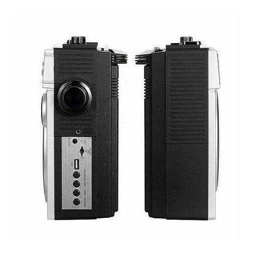 WINTECH 大型モノラルラジカセ 大型スピーカー搭載 昔懐かしいデザイン