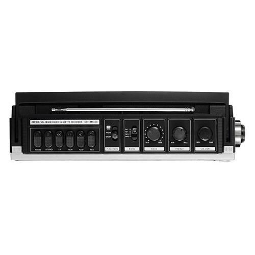 WINTECH 大型モノラルラジカセ 大型スピーカー搭載 昔懐かしいデザイン