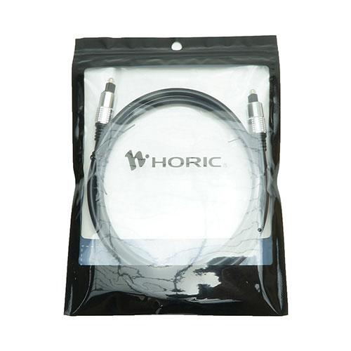 HORIC ホーリック 光デジタルケーブル 光角型 ノイズのないクリアなサウンドを実現 1m シルバー TL10-061SB 代引不可 | ブランド登録なし