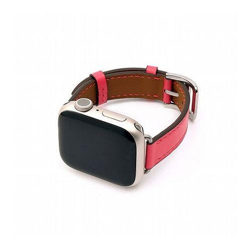 WEARPLANET Slim Line クラシック本革バンド for Apple Watch 45/44 
